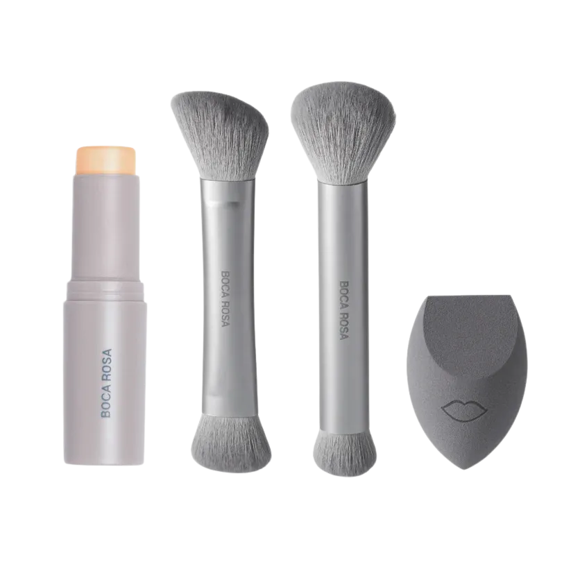 Kit Pincel Boca Rosa